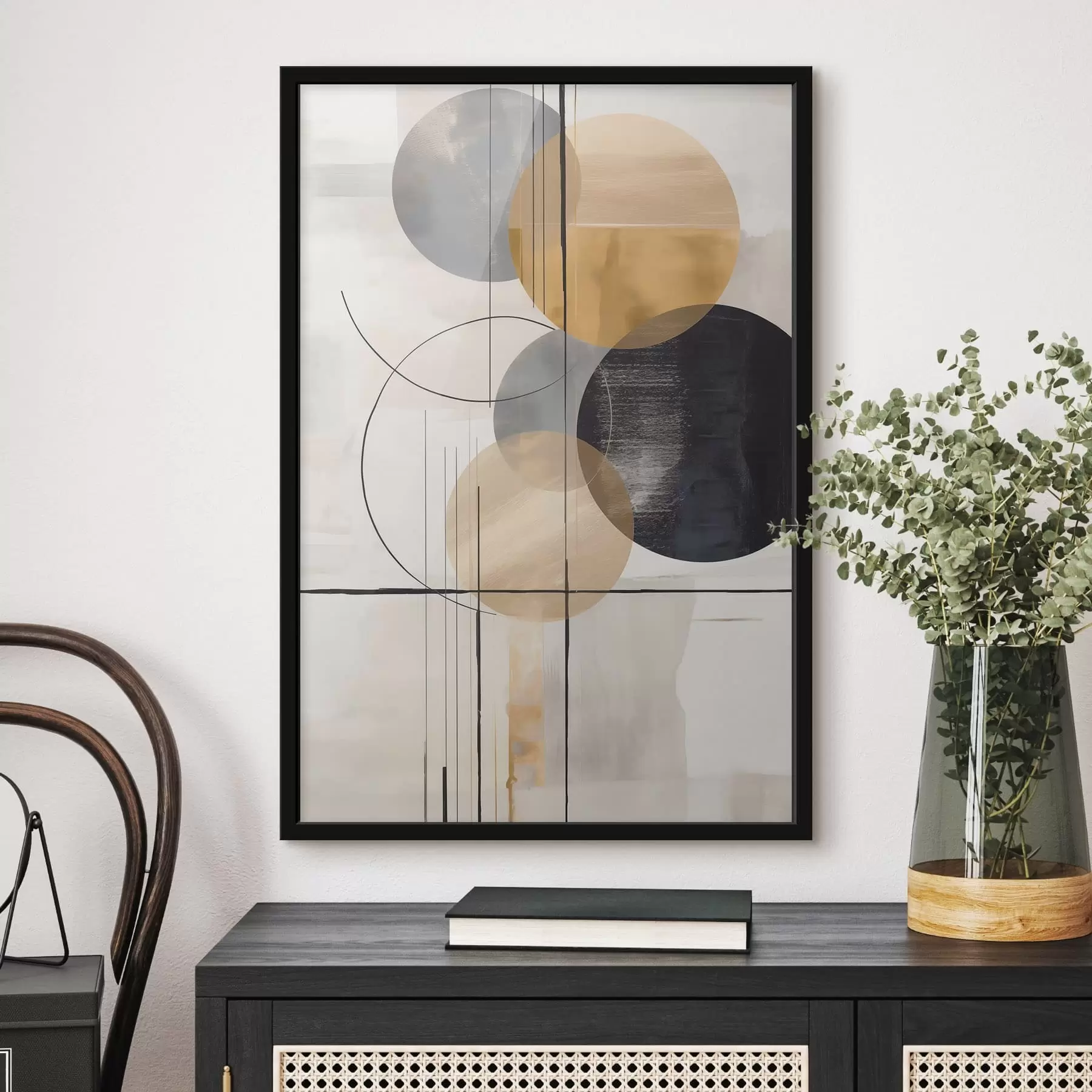 carta da parati Astratto con cerchi nr. f48172