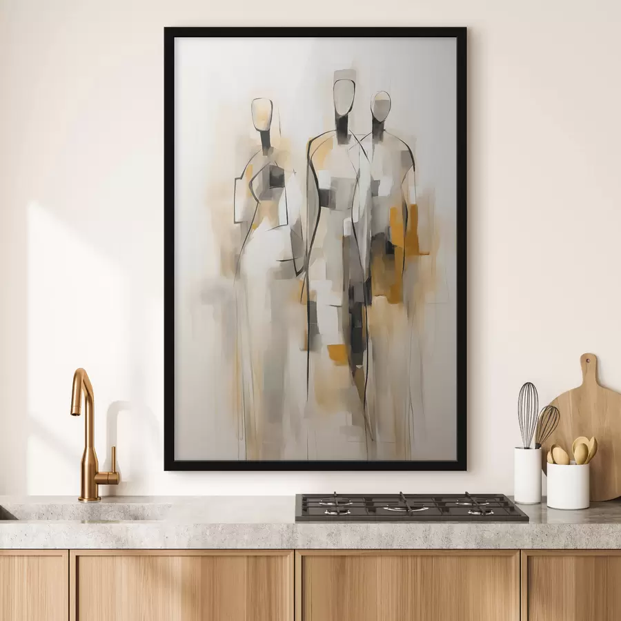 carta da parati Silhouette astratte nr. f48173