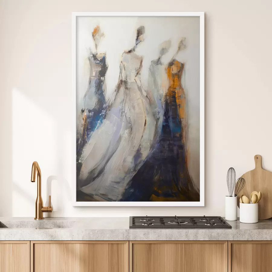 carta da parati Eleganti sagome femminili astratte nr. f48180