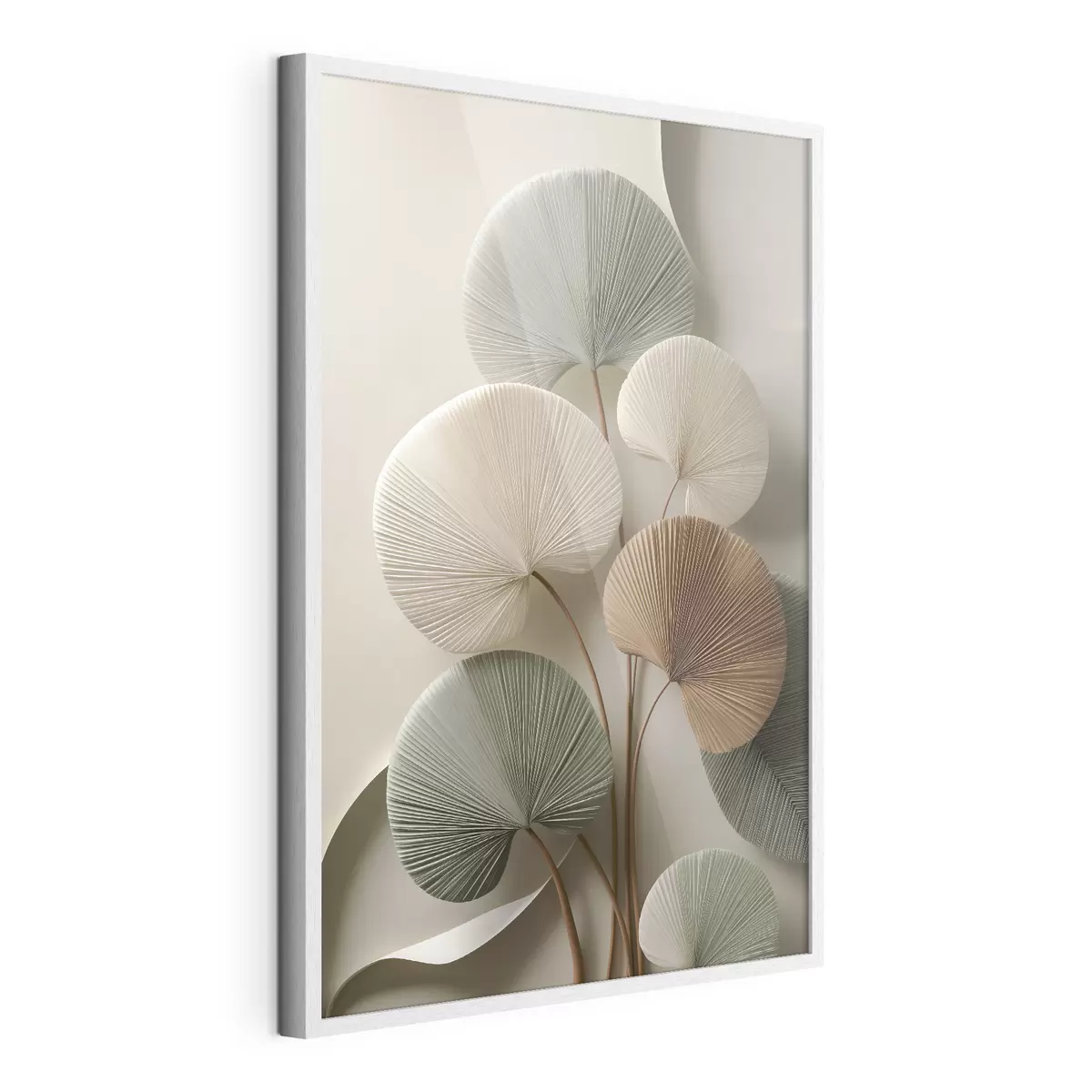 Poster Bouquet di foglie pieghettate f48224
