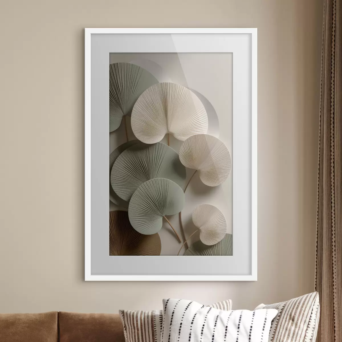 Poster Foglie nello spazio f48225