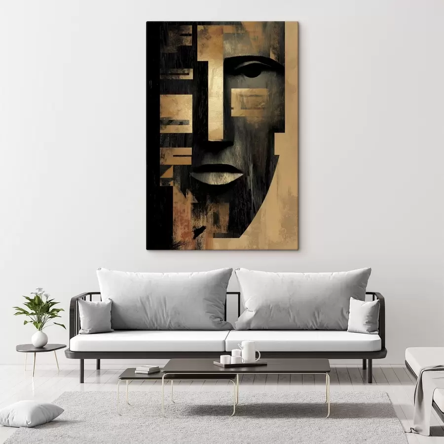 carta da parati Volto astratto nr. s48249