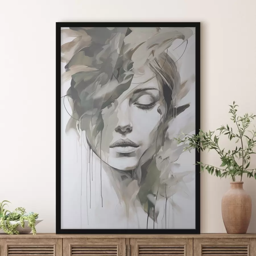 carta da parati Ritratto astratto nr. f48269