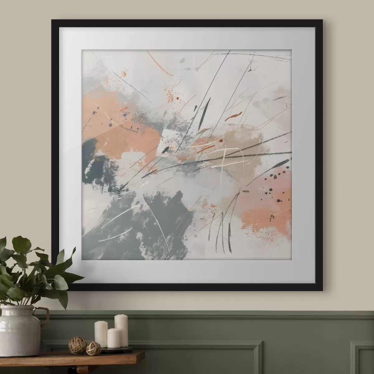 Poster Tenerezza e colori f48303