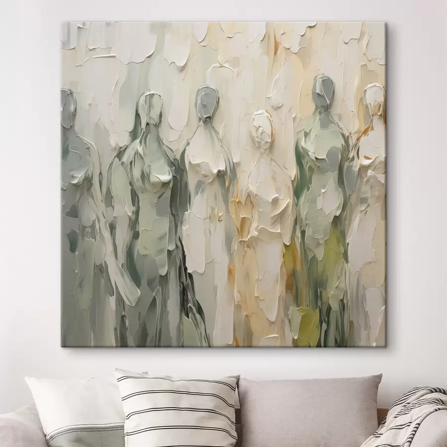 carta da parati Sagome astratte imitazione della pittura nr. s48275