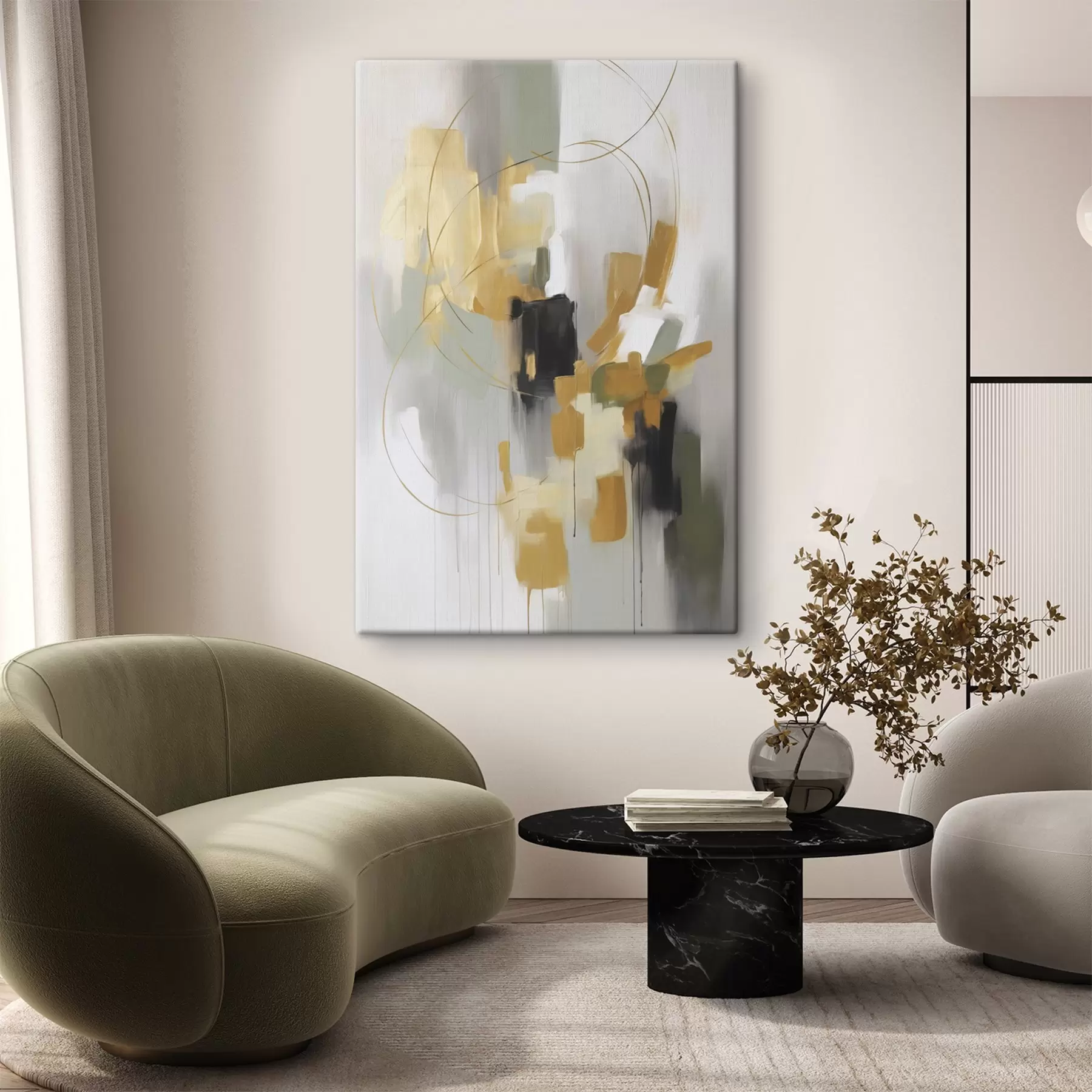 carta da parati Astrazione imitazione della pittura nr. s48324