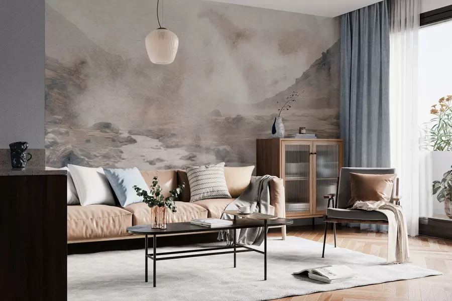 carta da parati Valle della nebbia silenziosa nr. w05363