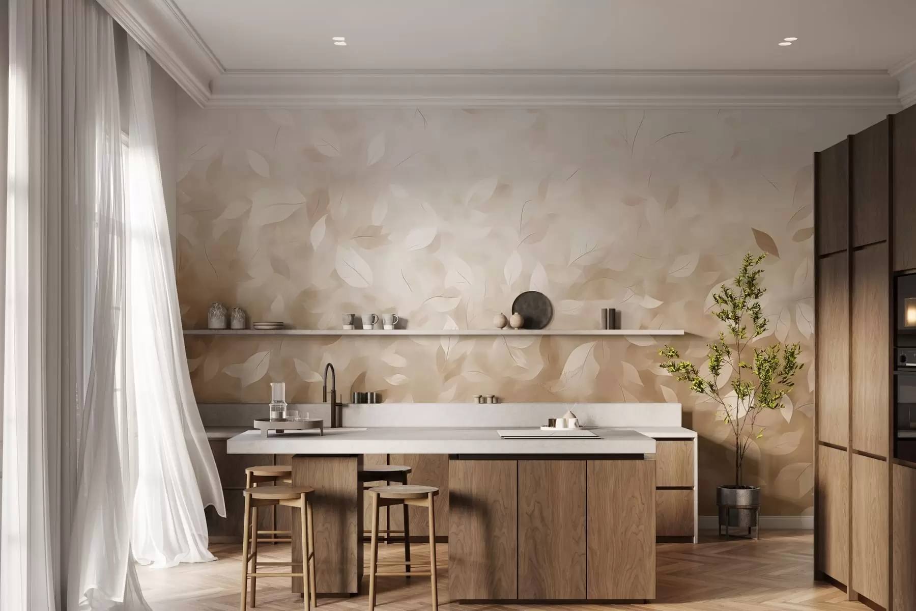 carta da parati Sussurro frondoso nr. w05277