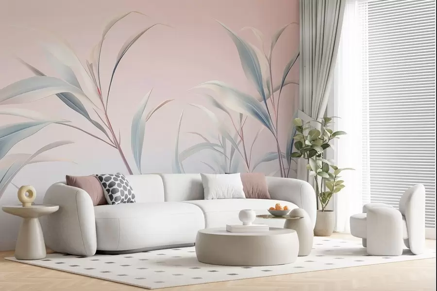 carta da parati Eleganza regale delle foglie nr. w05361