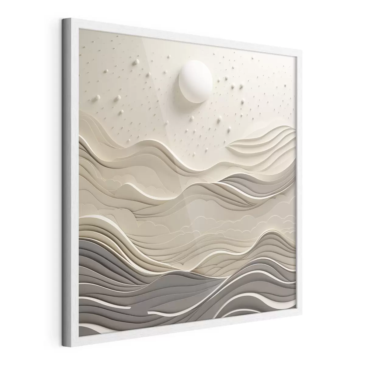 Poster Luna sulle dune f48402