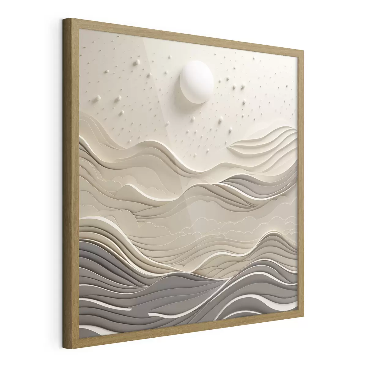 Poster Luna sulle dune f48402