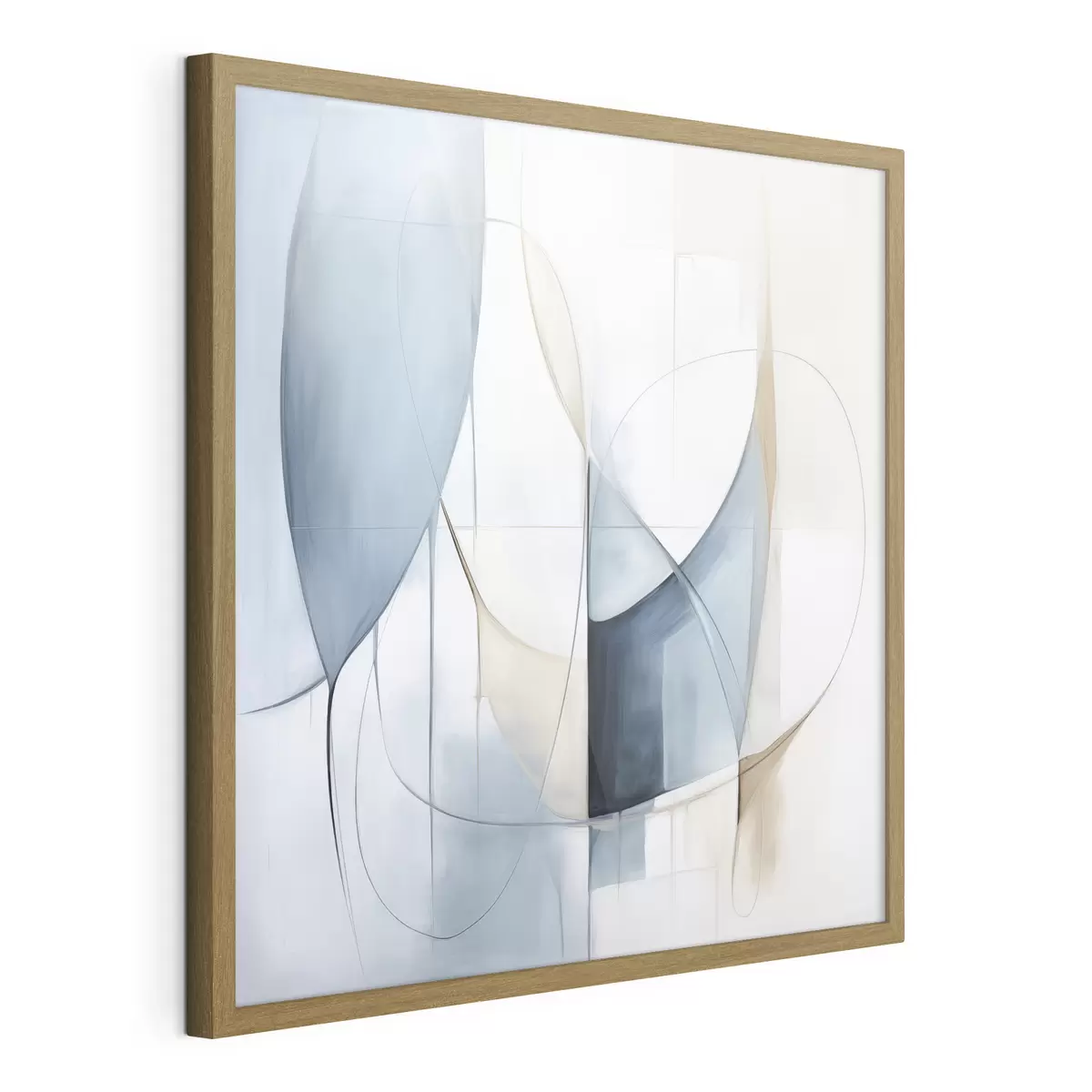 Poster Equilibrio azzurro f48404