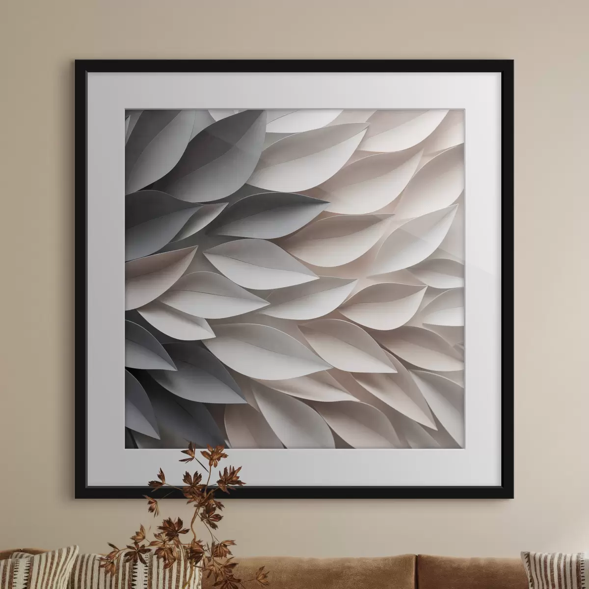 Poster Foglie e colori f48408
