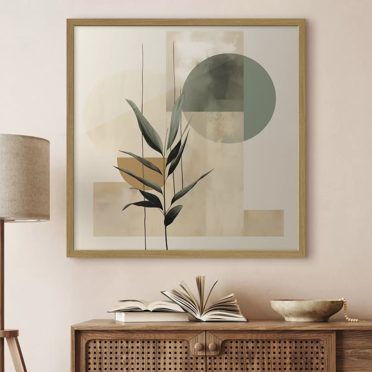 Poster Geometria e abbraccio f48409