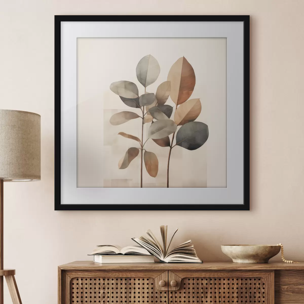 Poster Foglie e speranza f48413