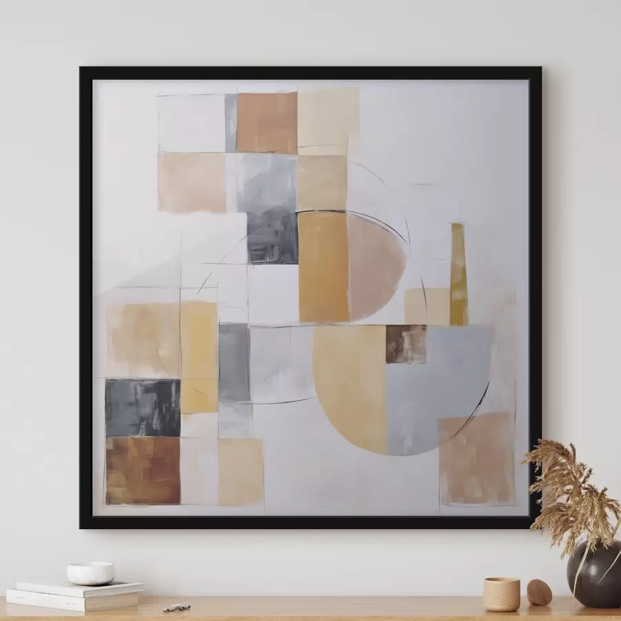 carta da parati Imitazione astratta di un dipinto consumato nr. f48417