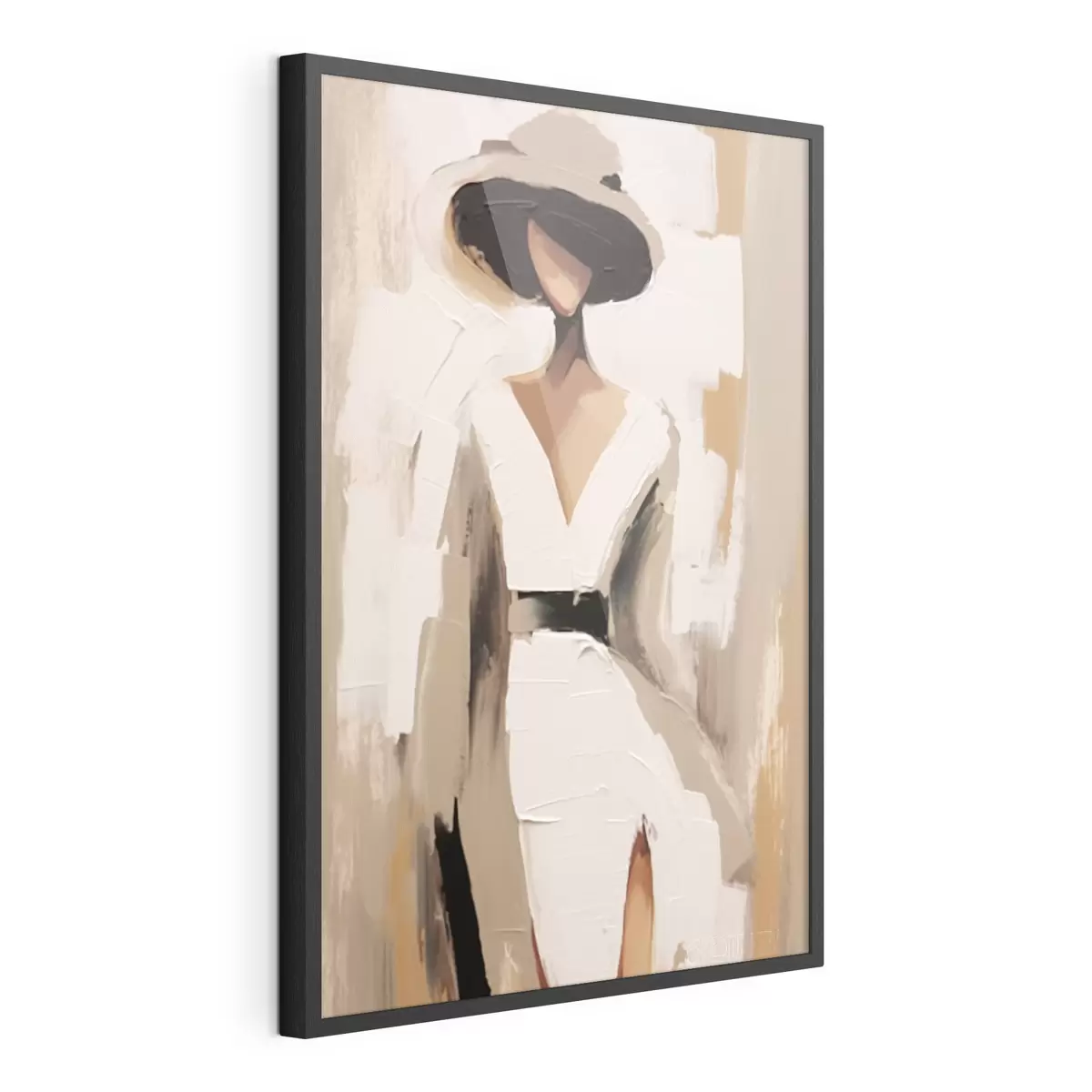 Poster Donna con il cappello f48426