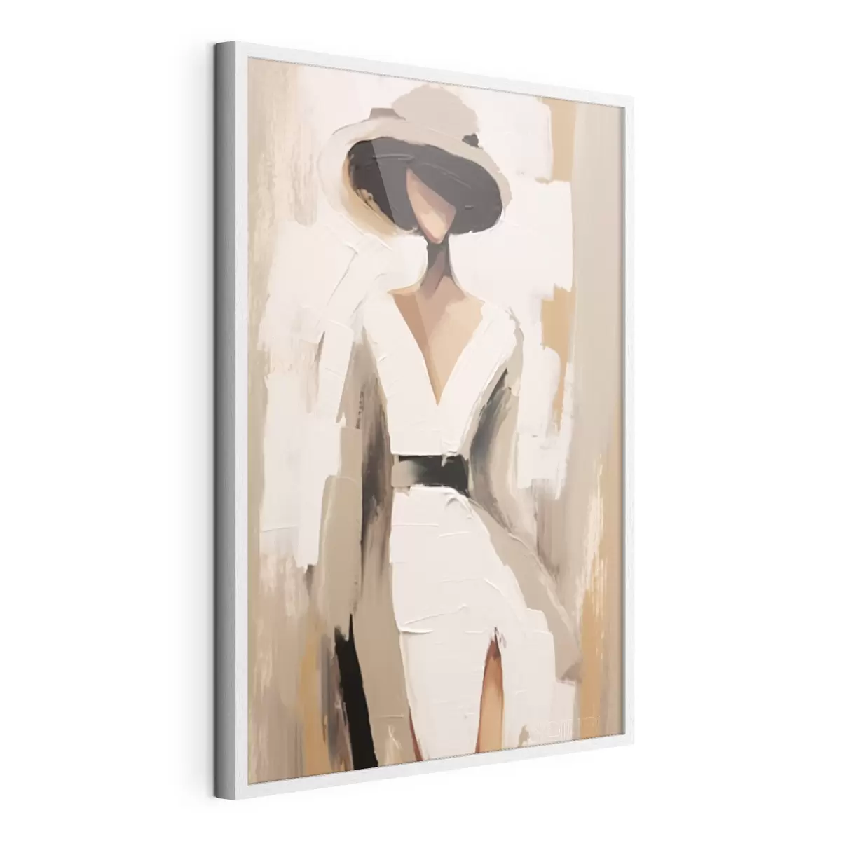 Poster Donna con il cappello f48426