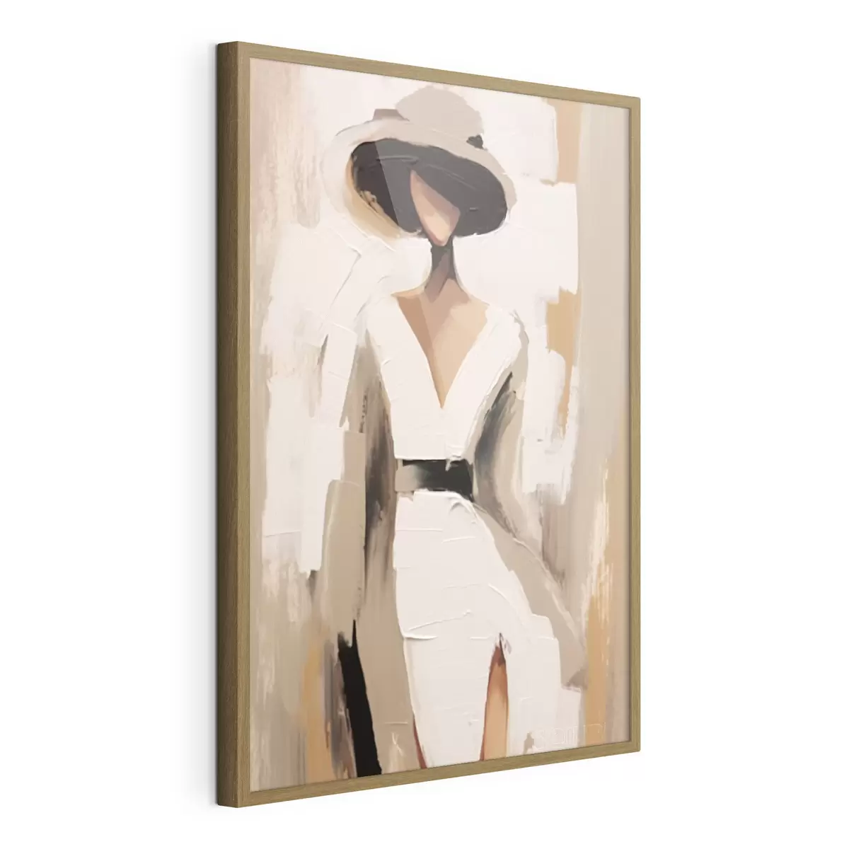 Poster Donna con il cappello f48426
