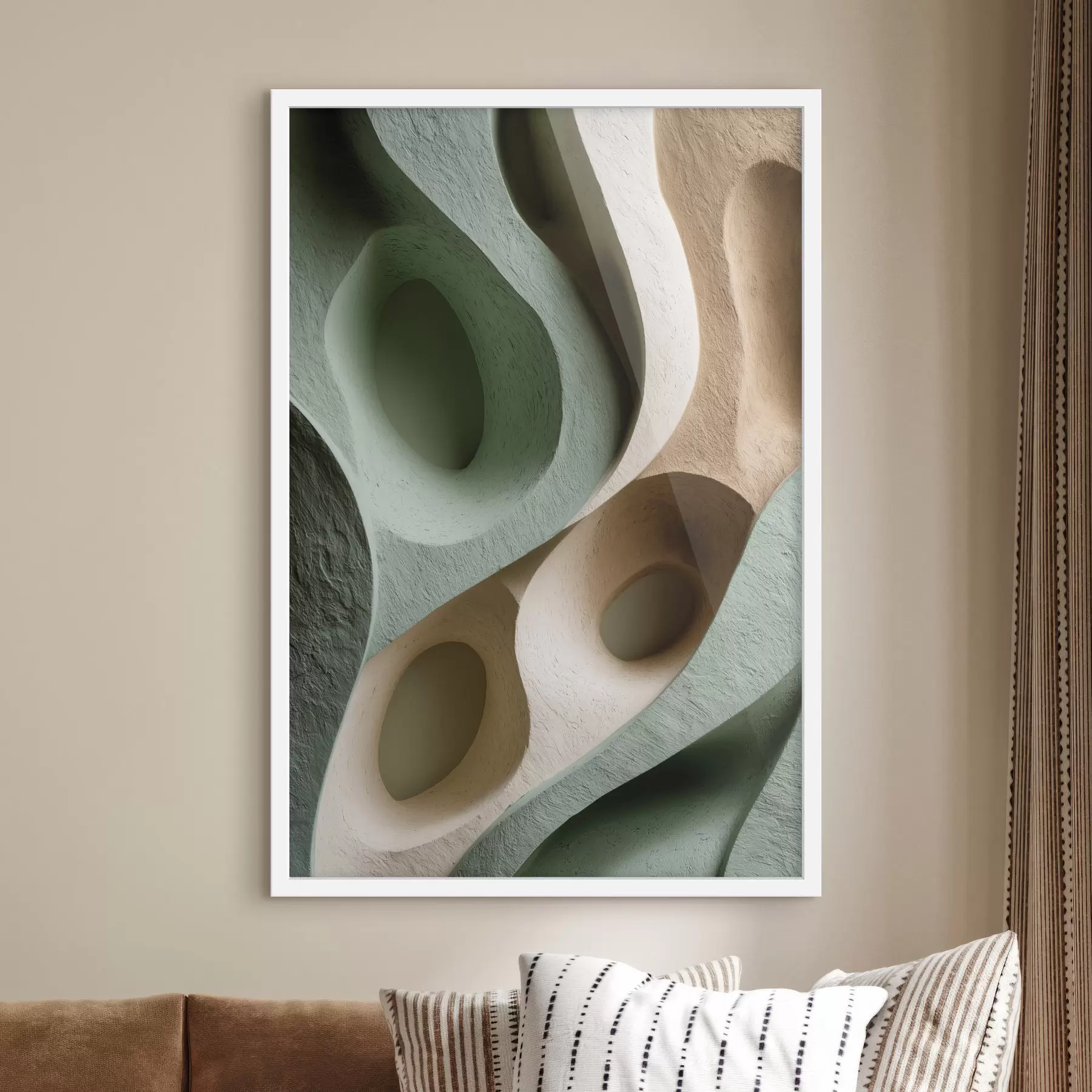 carta da parati Composizione delle forme organiche nr. f48430