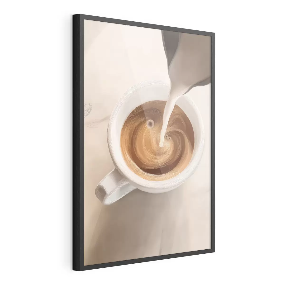Poster Primo piano di una tazza di caffè f48475