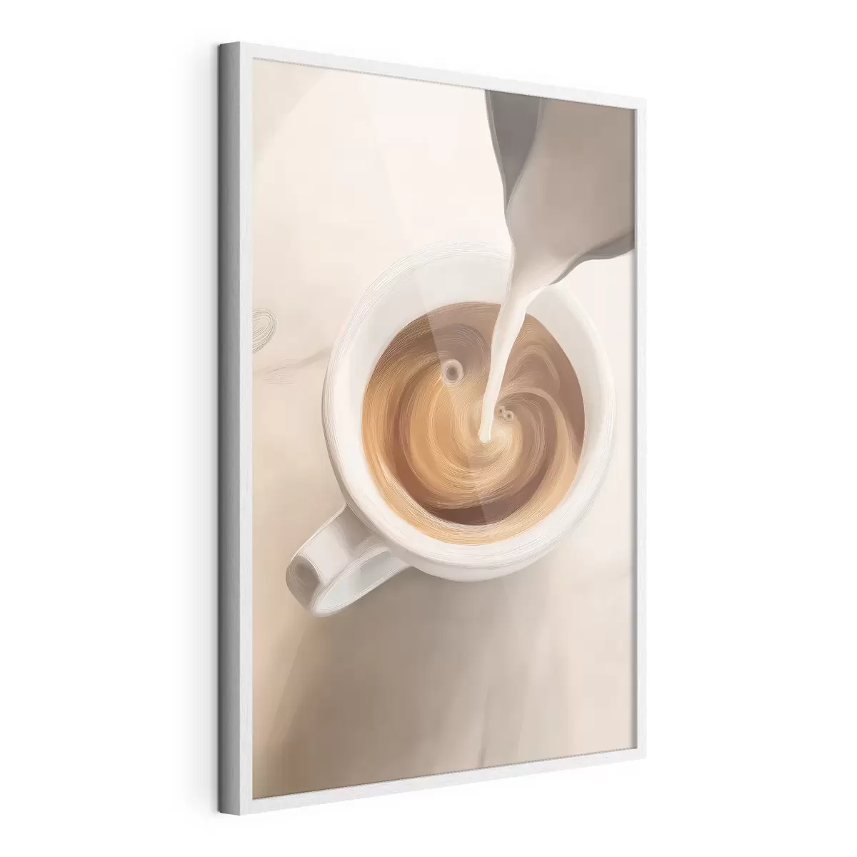 Poster Primo piano di una tazza di caffè f48475