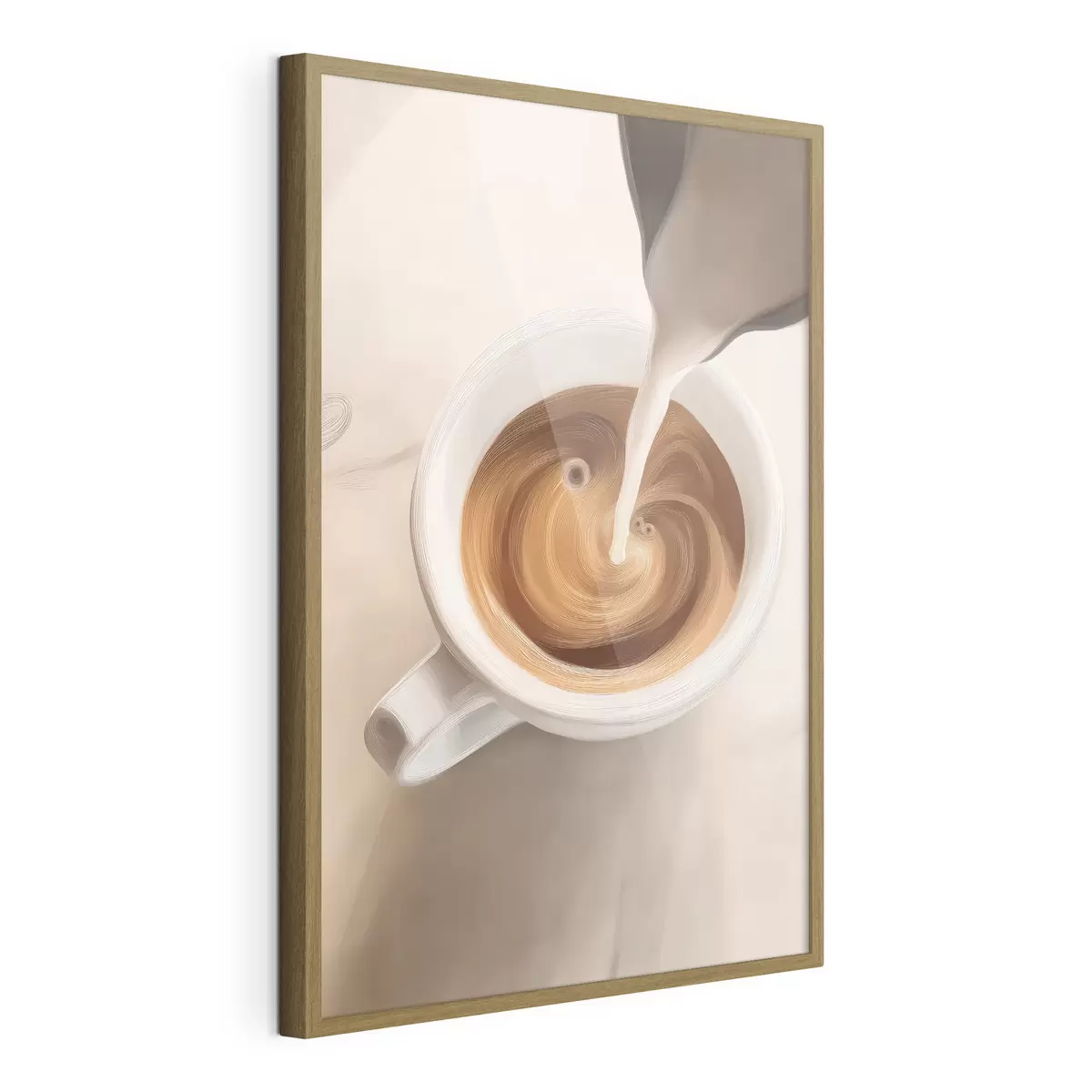 Poster Primo piano di una tazza di caffè f48475