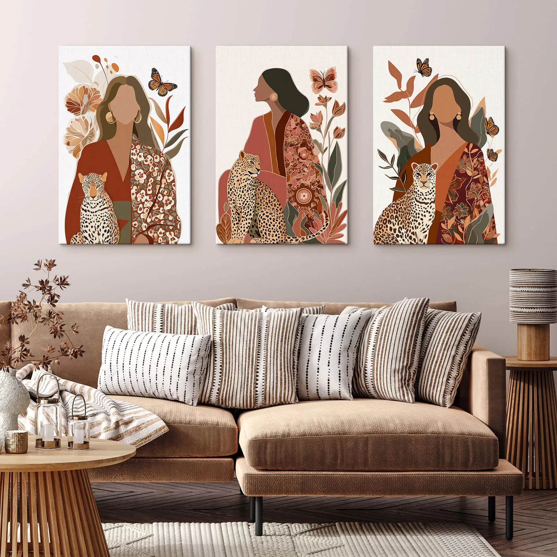 carta da parati Set di prodotti botanici lenitivi nr. m30230