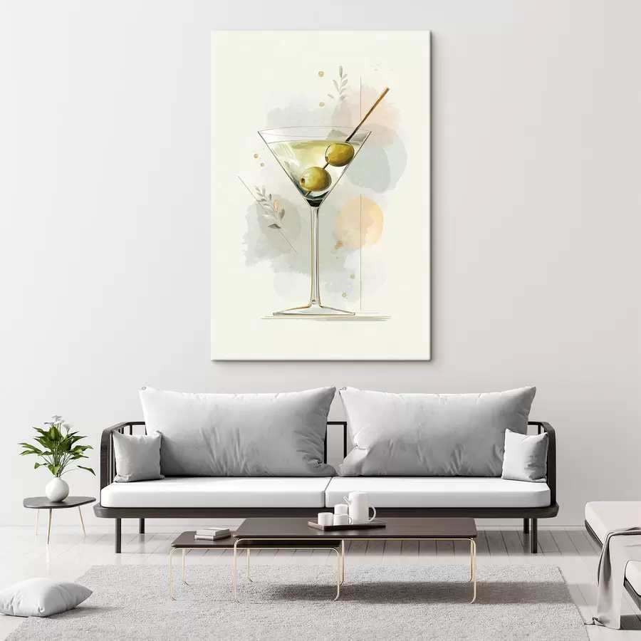 carta da parati Bicchiere da Martini nr. s48436