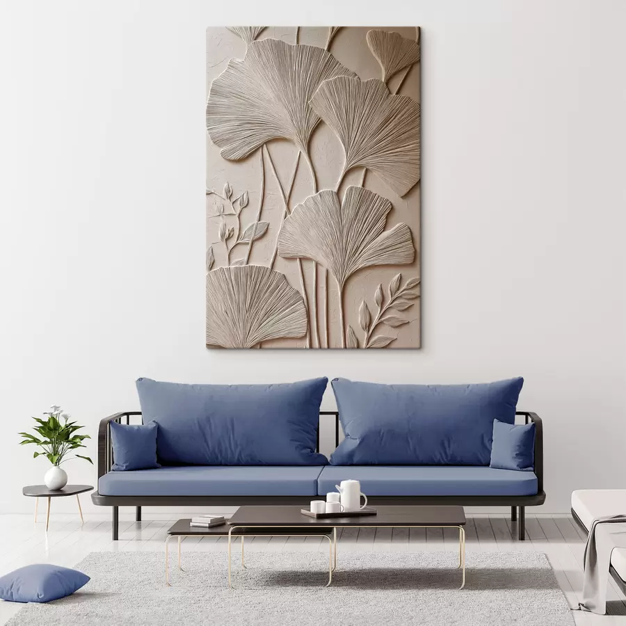 carta da parati Pannello con motivo floreale in rilievo nr. s48447