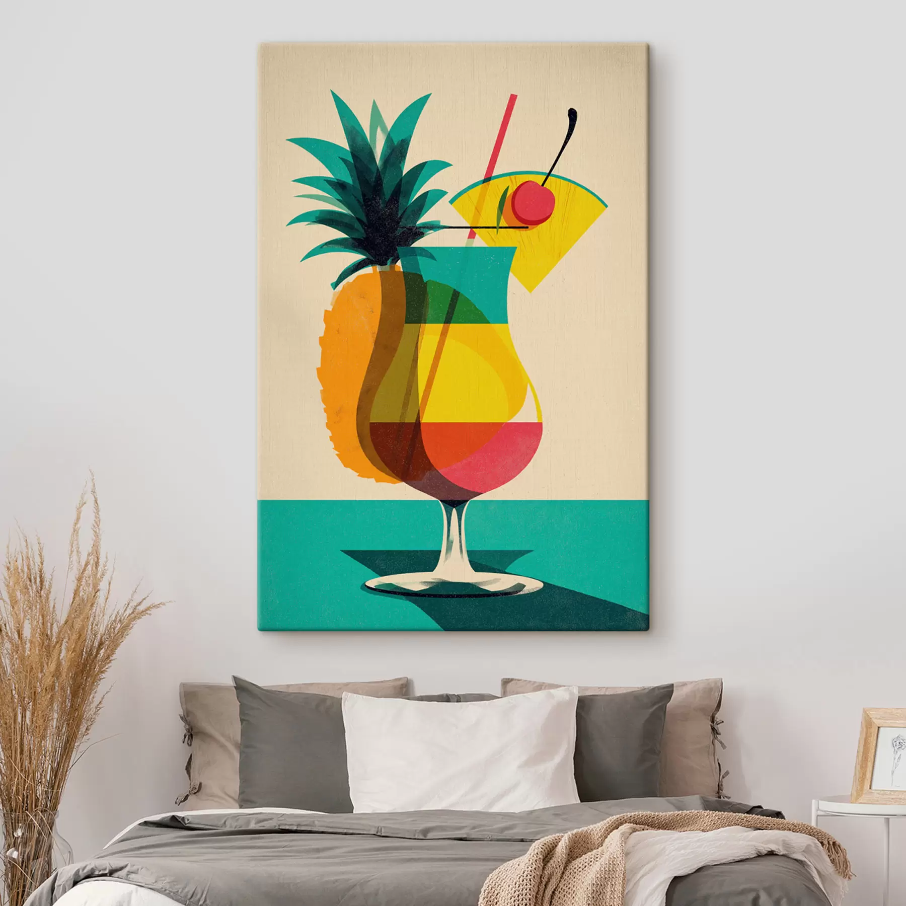 carta da parati Bicchiere da cocktail tropicale nr. s48470