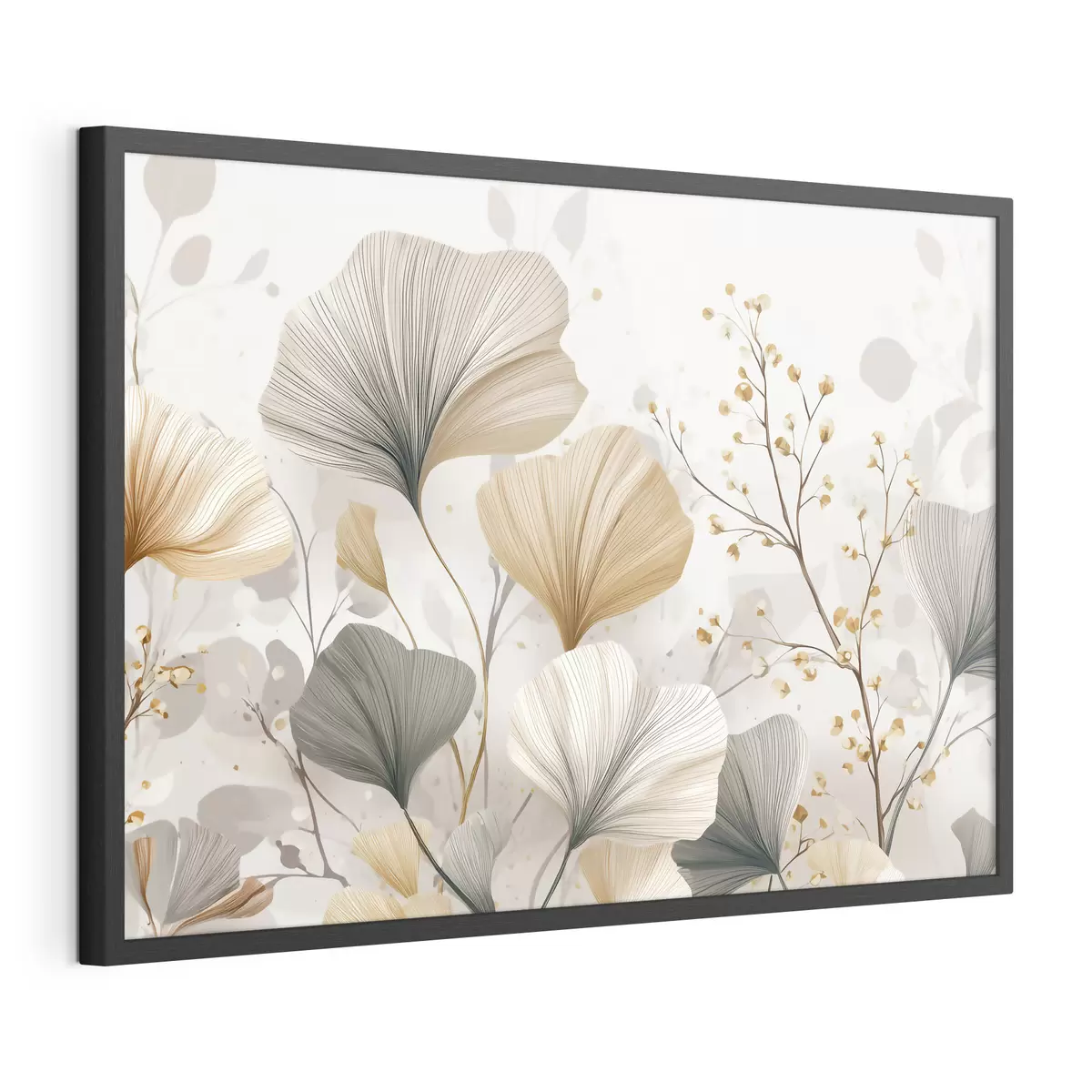 Poster Giardino di foglie a ventaglio f48486
