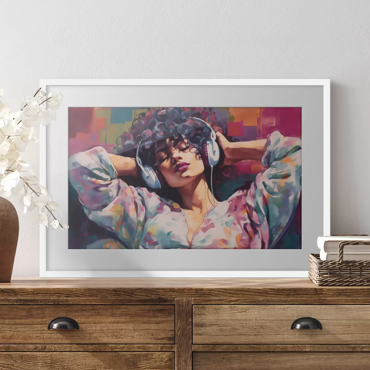 Poster Donna e tepore f48335