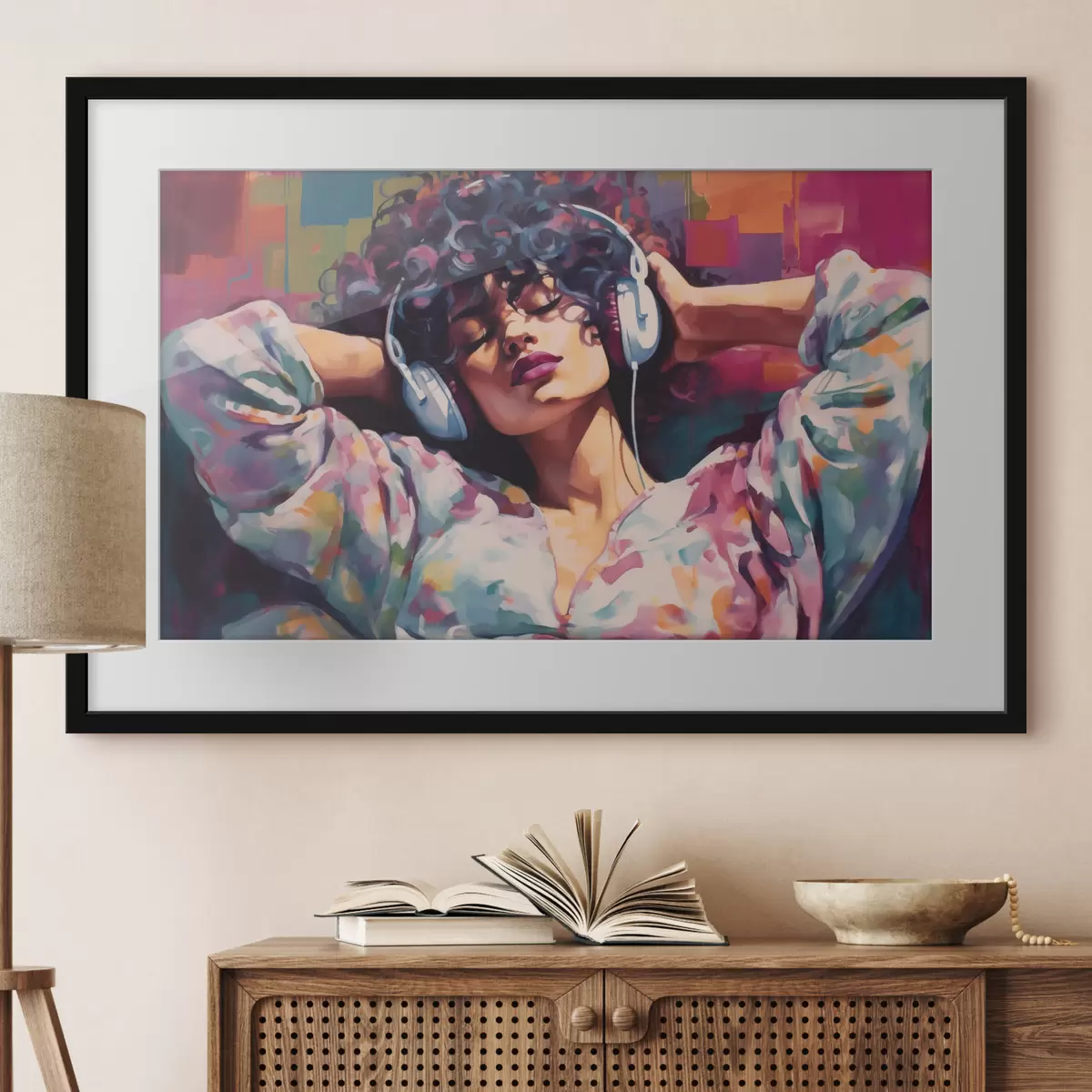 Poster Donna e tepore f48335