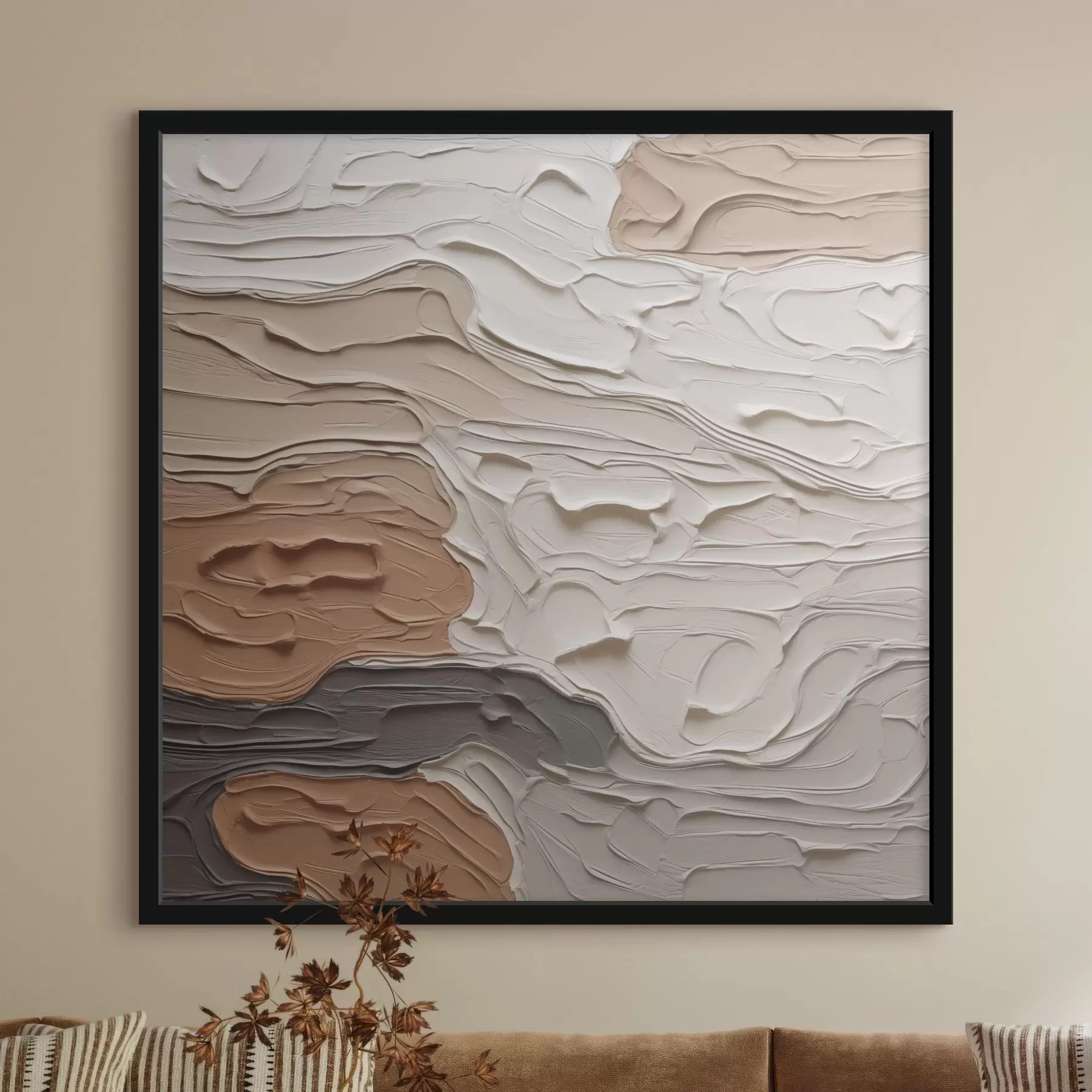 carta da parati Composizione astratta che imita la pittura nr. f48508