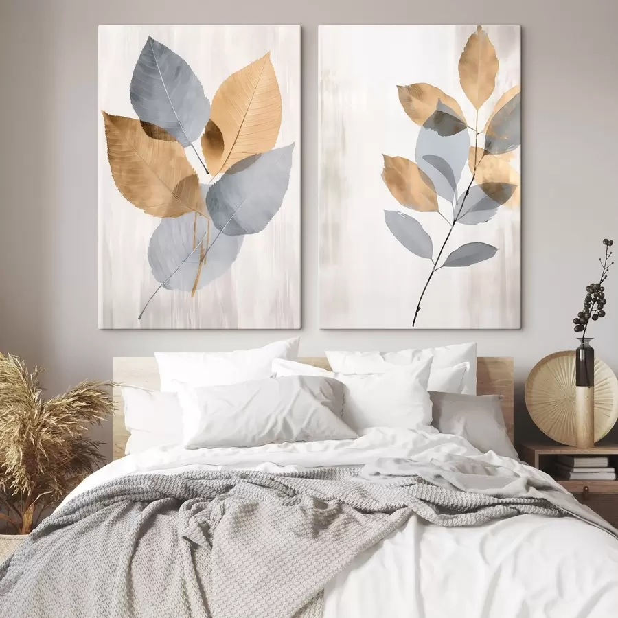 carta da parati Rami con foglie nr. m30153