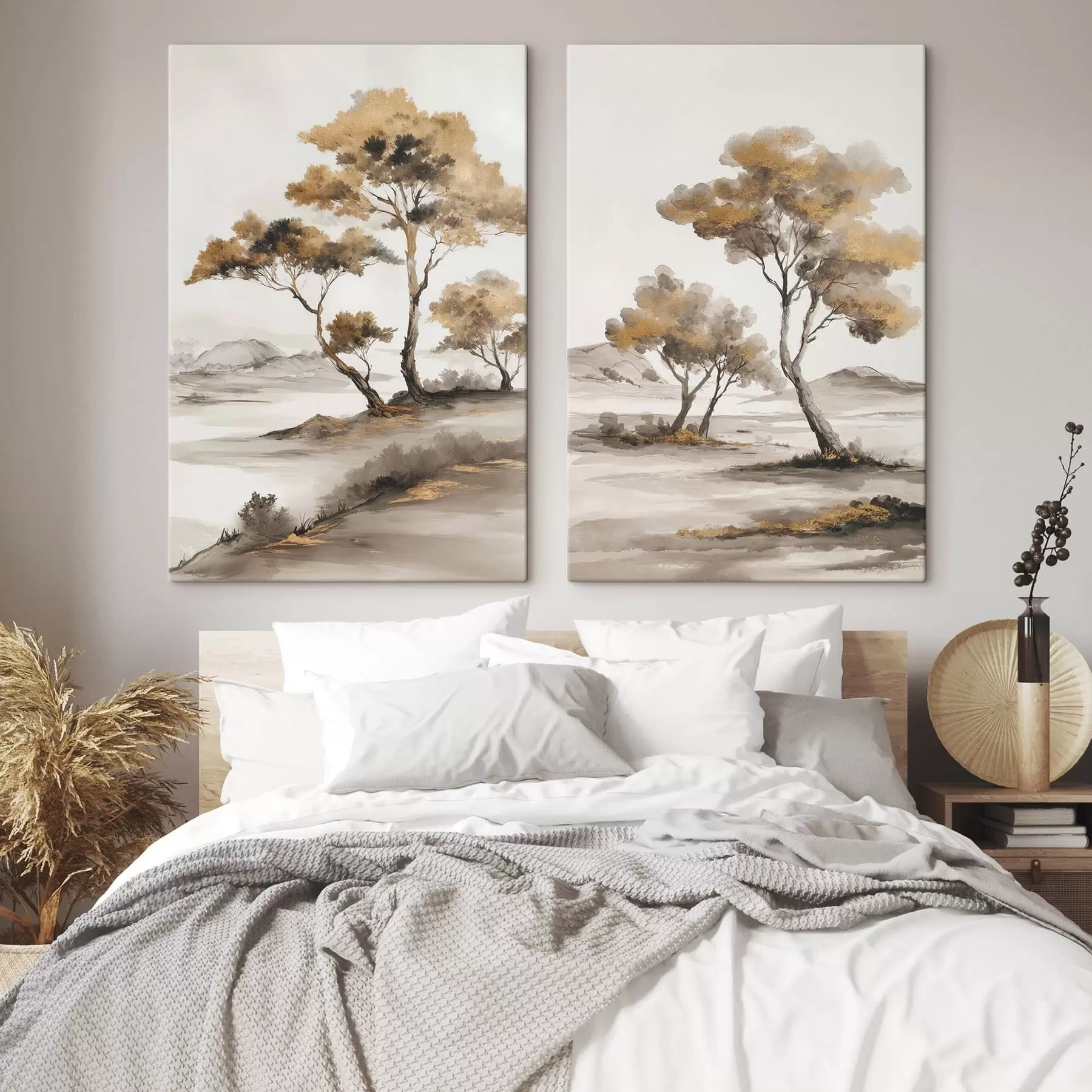 carta da parati Paesaggio con alberi nr. m30154