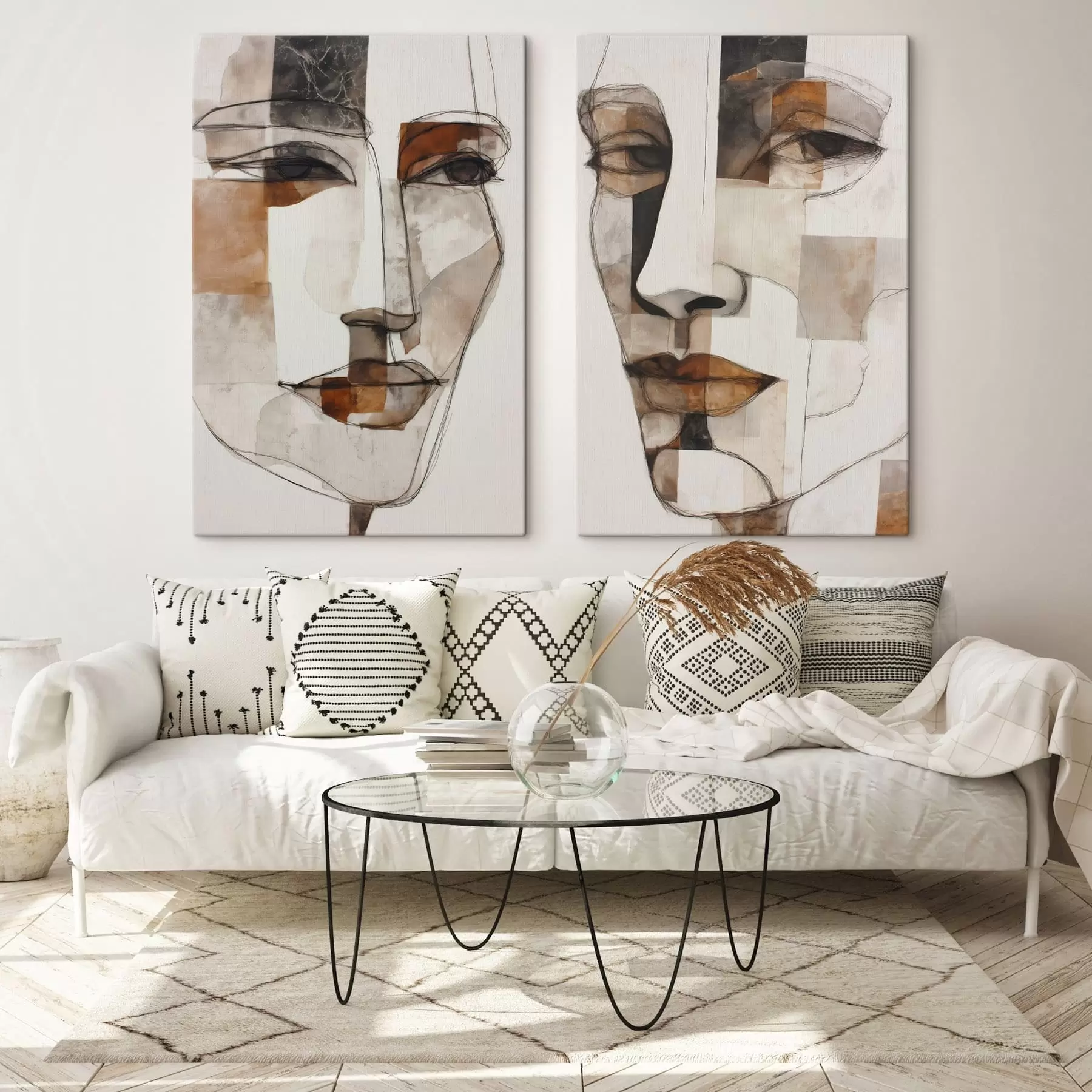 carta da parati Facce astratte nr. m30155