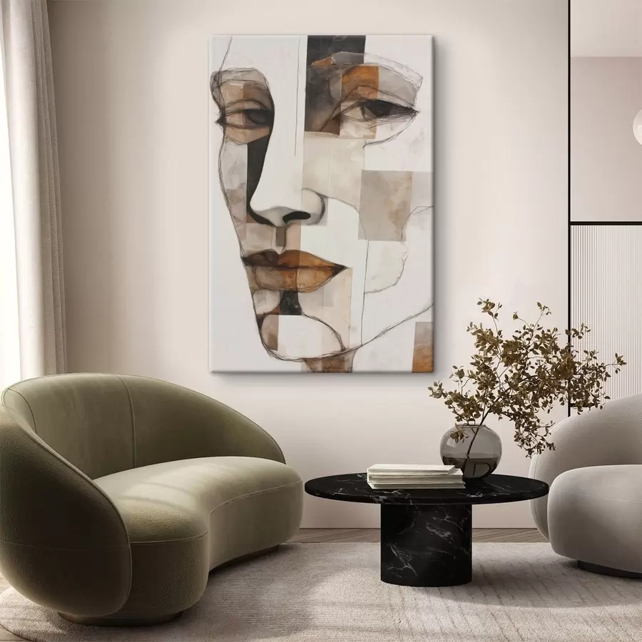 carta da parati Volto astratto nr. s48515