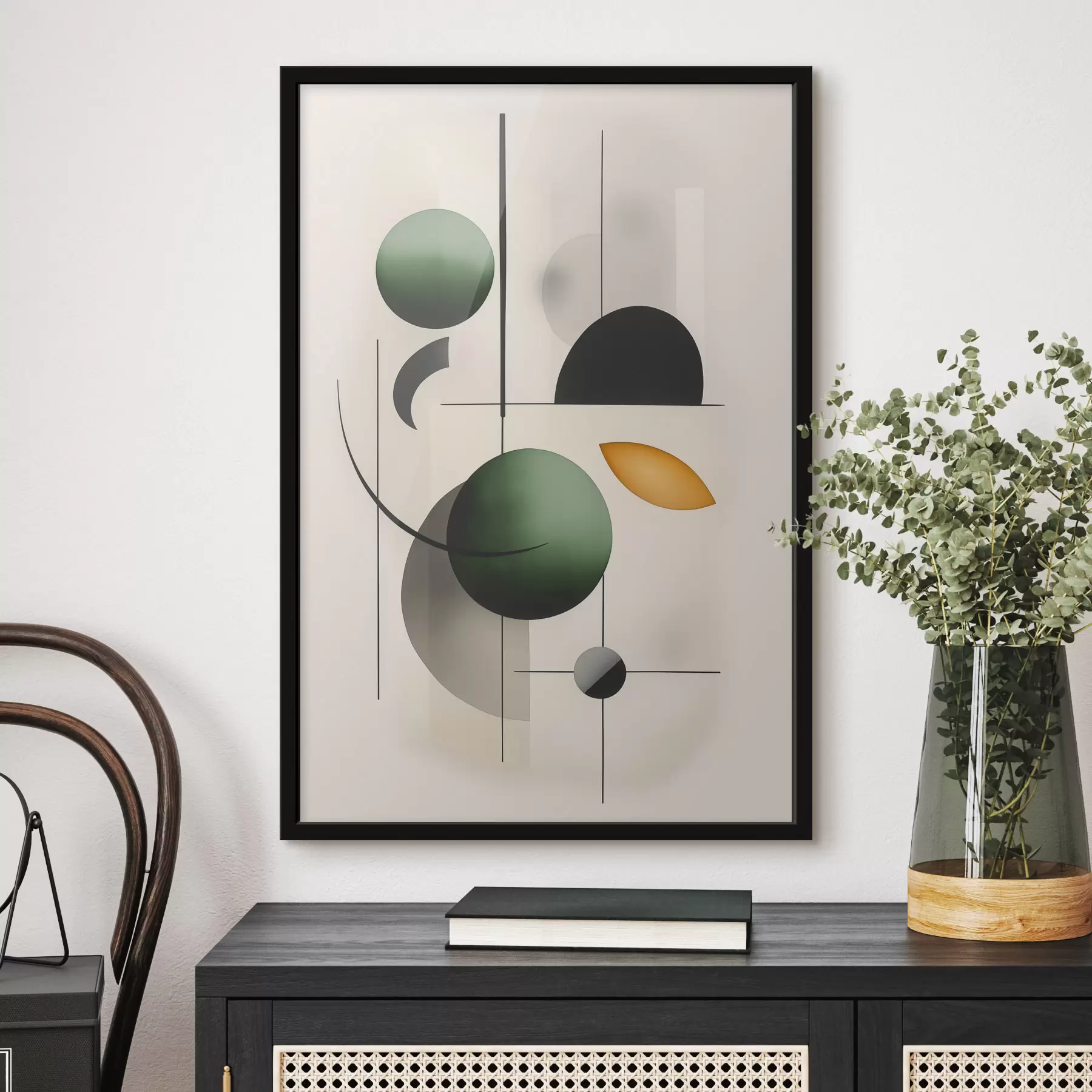 carta da parati Astrazione con i cerchi nr. f48284