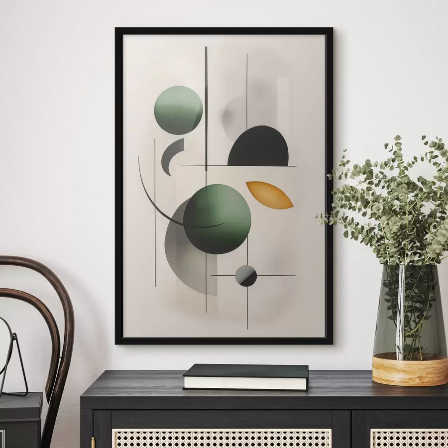 carta da parati Astrazione con i cerchi nr. f48284