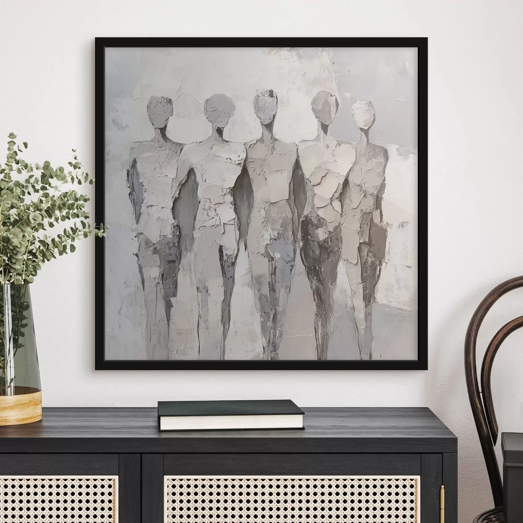 carta da parati Silhouette astratte moderne nr. f48286