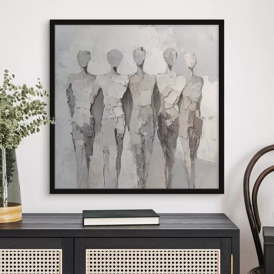 carta da parati Silhouette astratte moderne nr. f48286