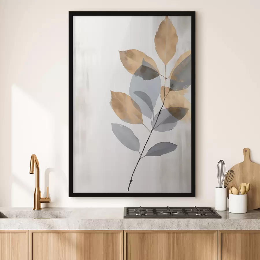 carta da parati Ramo botanico minimalista nr. f48510