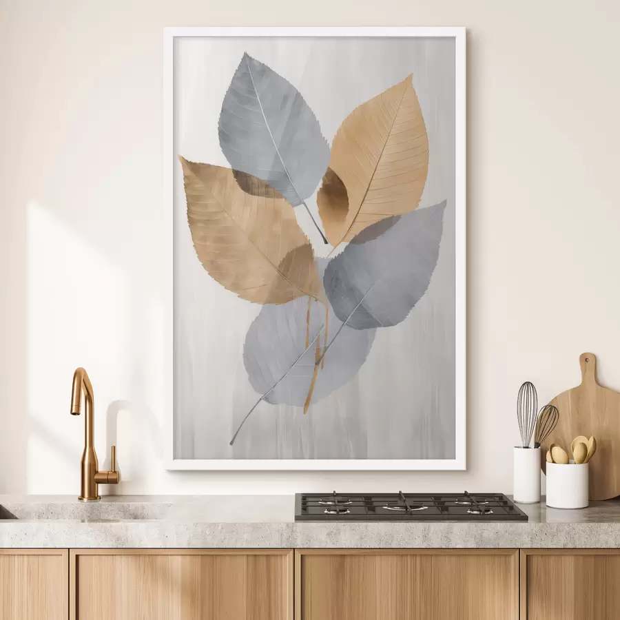 carta da parati Foglie botaniche astratte nr. f48511