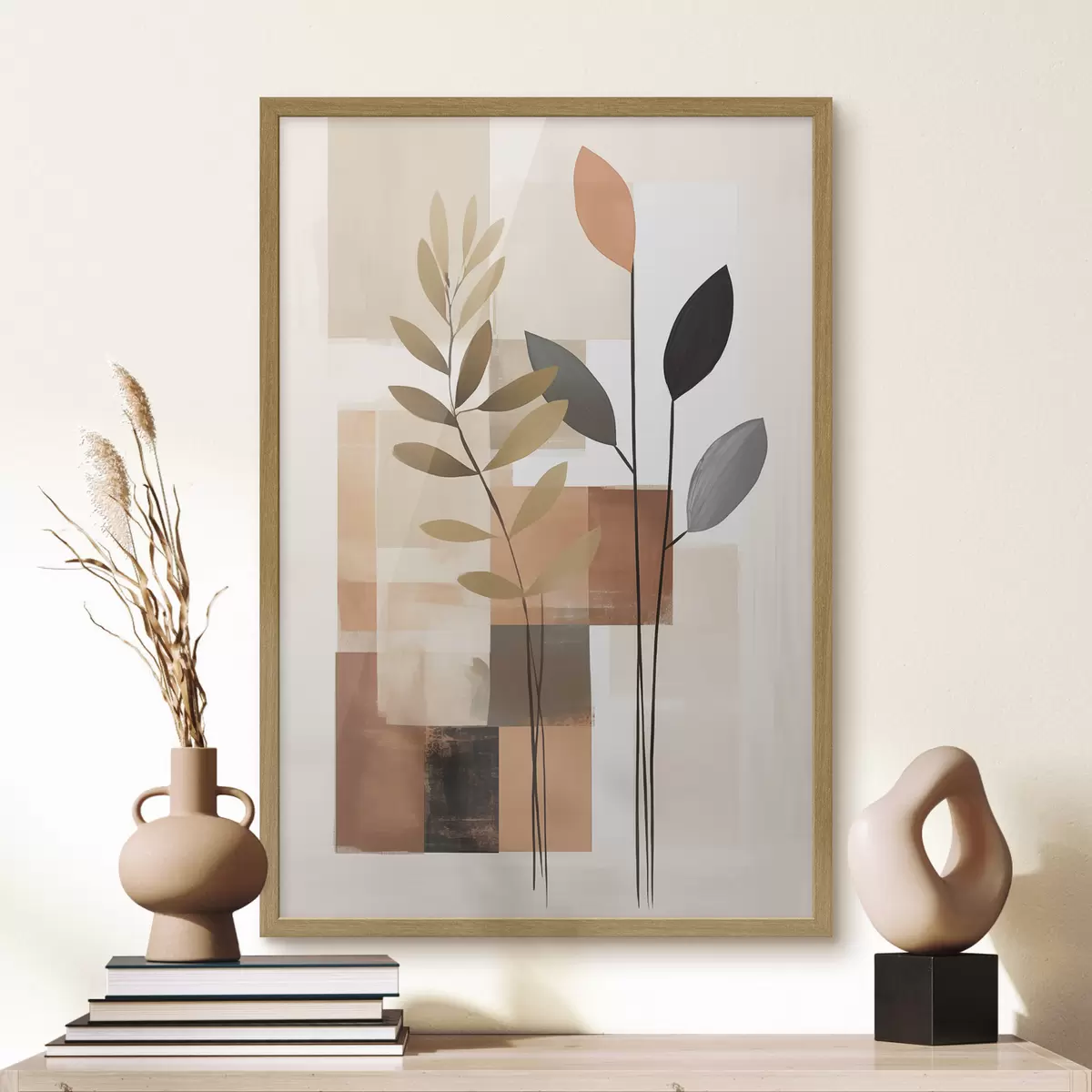 Poster Composizione botanica astratta f48516