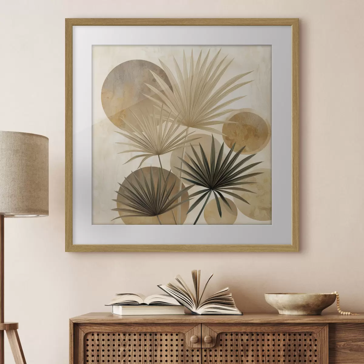 Poster Palme e fiducia f48518