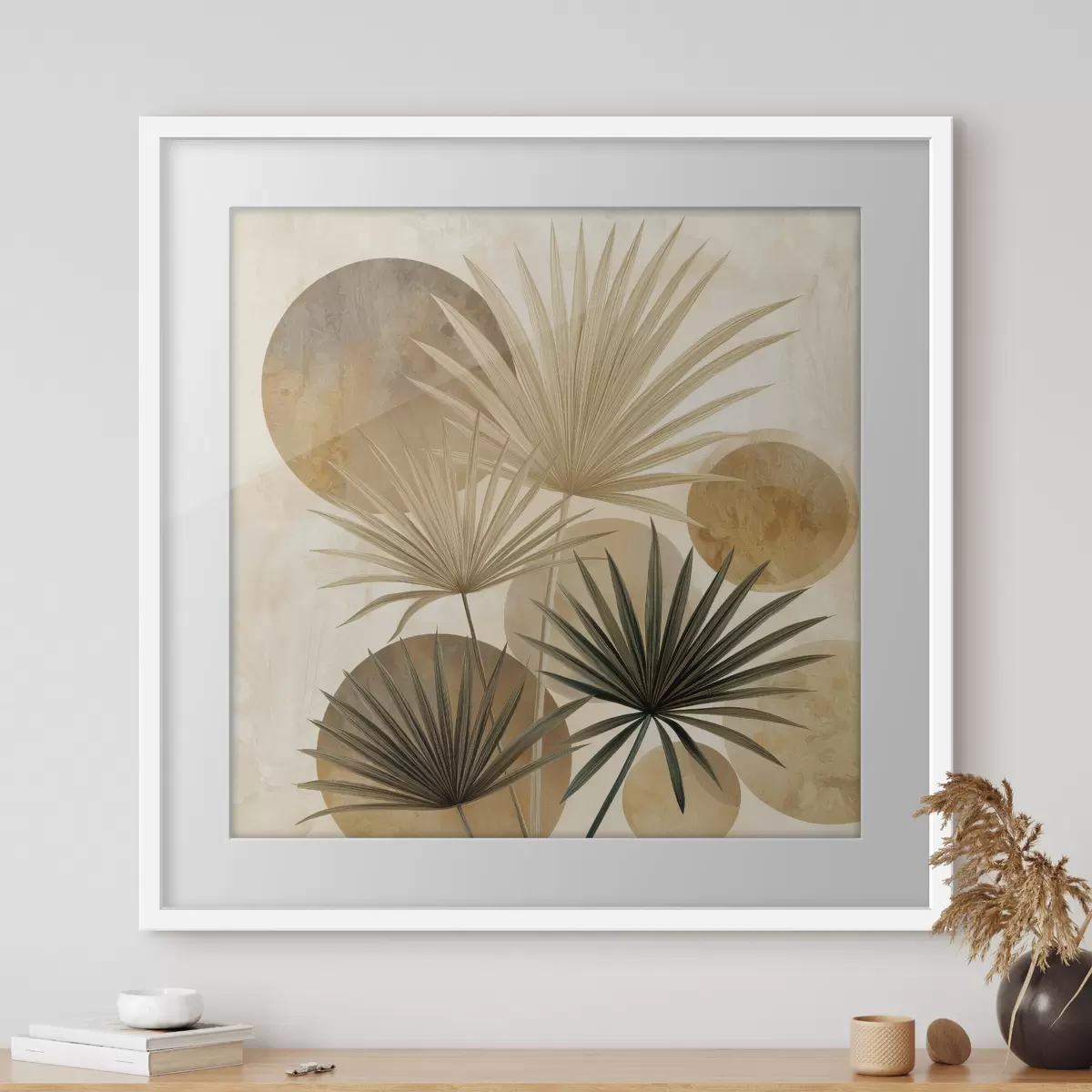 Poster Palme e fiducia f48518