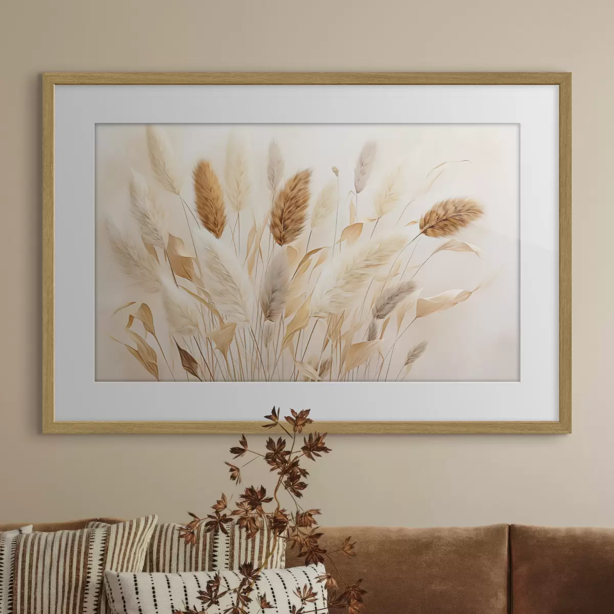 Poster Campo dorato f48536
