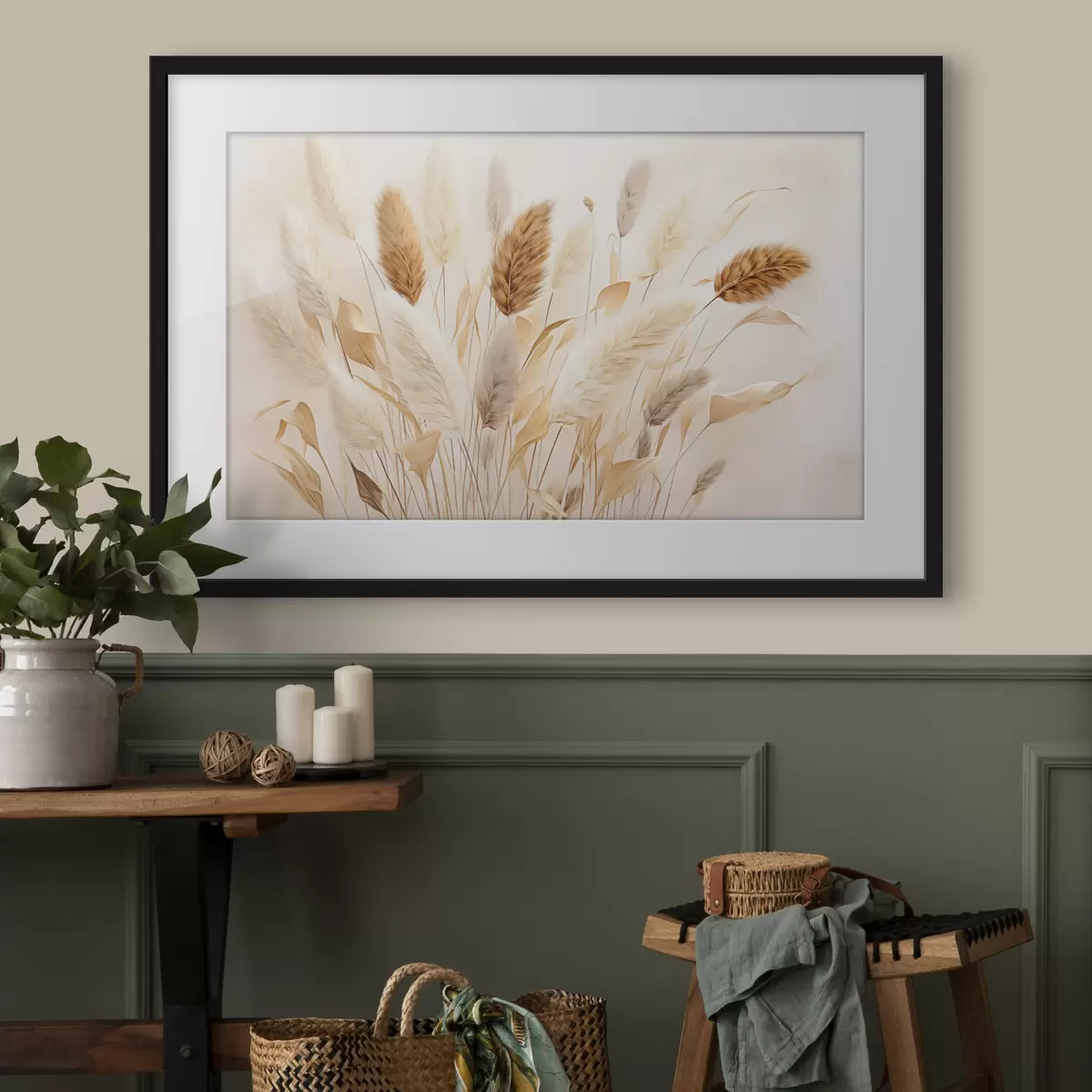Poster Campo dorato f48536